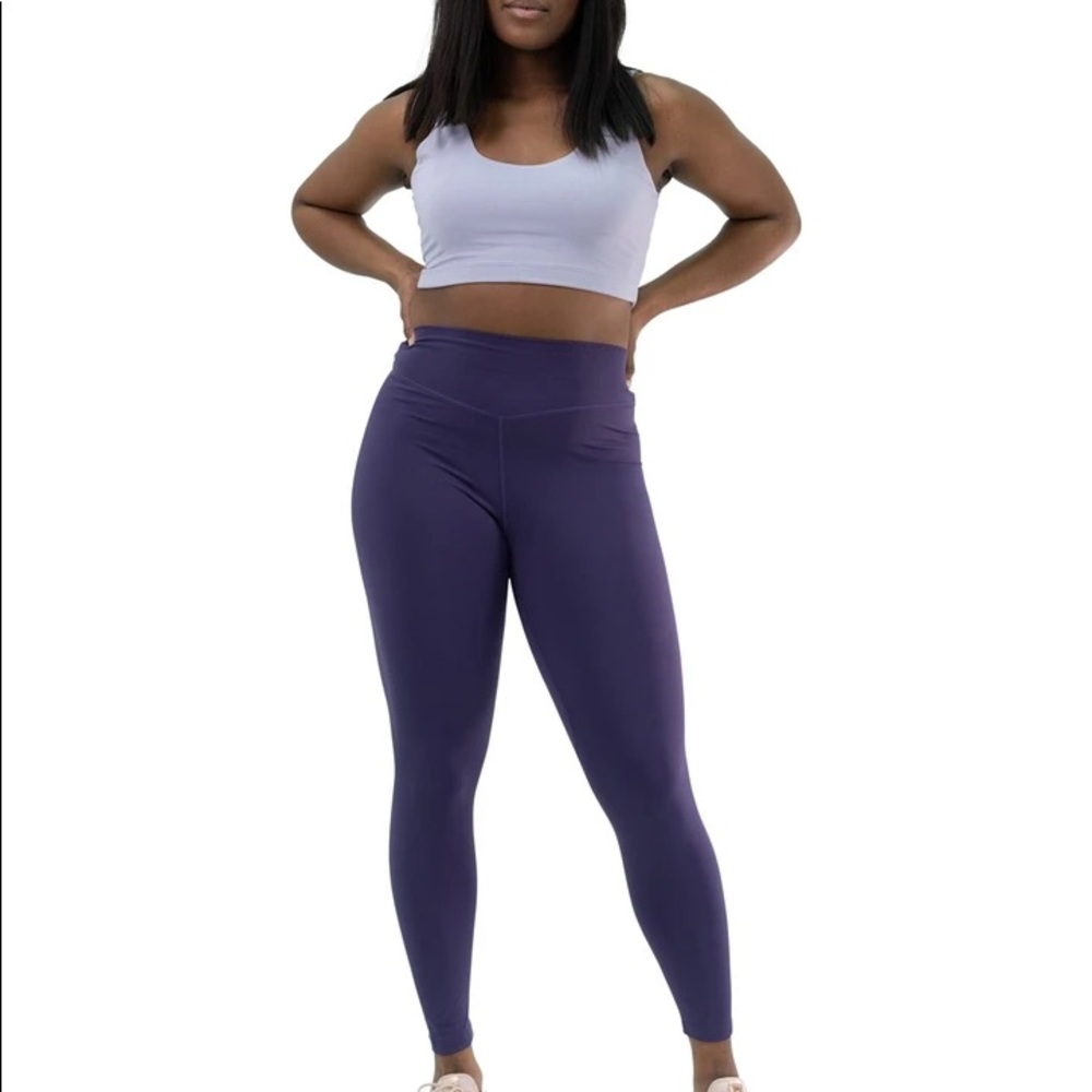 Balance Athletica Purple Ascend Leggings